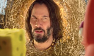 Keanu Reeves Plays A Wise Sage In The New “SpongeBob” Movie Because Someone’s Been Reading My Diary