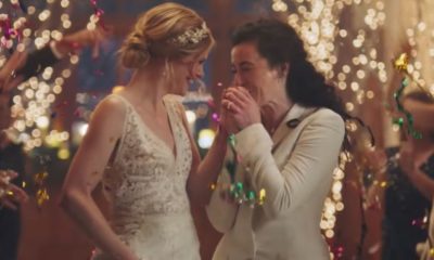 Netflix, GLAAD, and stars react to lesbian wedding ad being pulled from Hallmark channel